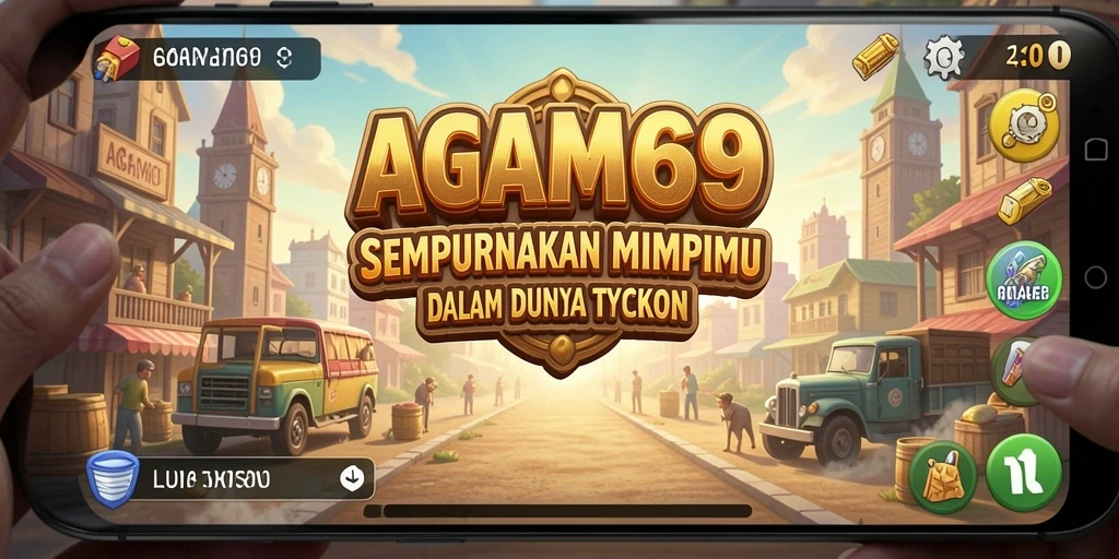 Tampilan gameplay AGAM69 yang menarik dan penuh tantangan Tycoon.