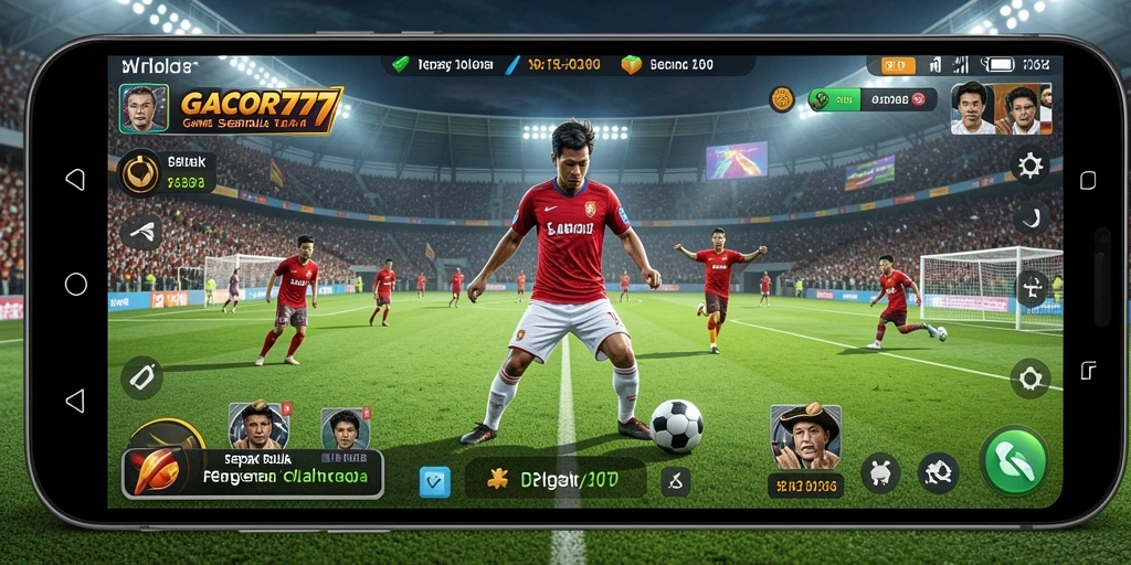 Gameplay seru GACOR777 dengan laga sepak bola menegangkan.